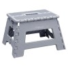 TABURETE MULTIUSO PLEGABLE GRI - 29X22X39CM