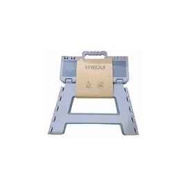 TABURETE MULTIUSO PLEGABLE GRI - 29X22X39CM