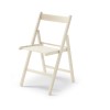 CHAISE PLIANTE BOIS BLANC - 425X475X79