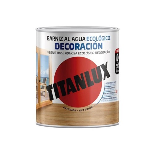 ECO DECO LACK WASSER SAT MAHAGONI