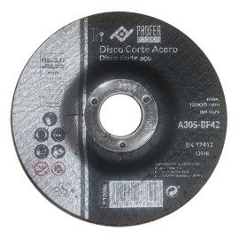DISCO C ACERO BOMBEADO - 230X3 MM
