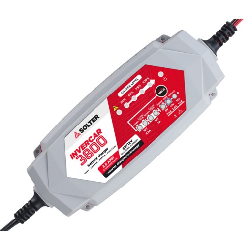 CARGADOR BATERIA 10066 3,5A 2-120Ah - 6-12 V