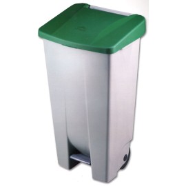 CONTENEDOR PEDAL RUEDAS - 120 L