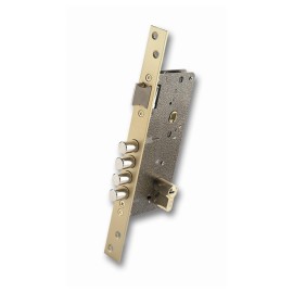 CERRADURA SEGURIDAD ALUM BLCO