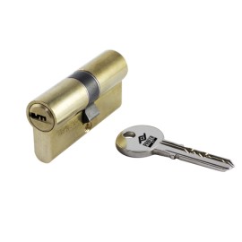 CILINDRE SÉCURITÉ LAITON LL - 30X30 MM